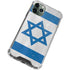 Israel Flag Distressed iPhone 12 Pro Clear Case